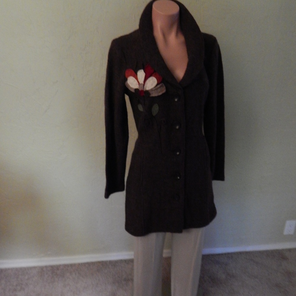 CYNTHIA ROWLEY SWEATER DRESS - Picture 3 of 4